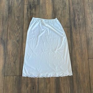 (2/$15) Vintage Slip Skirt